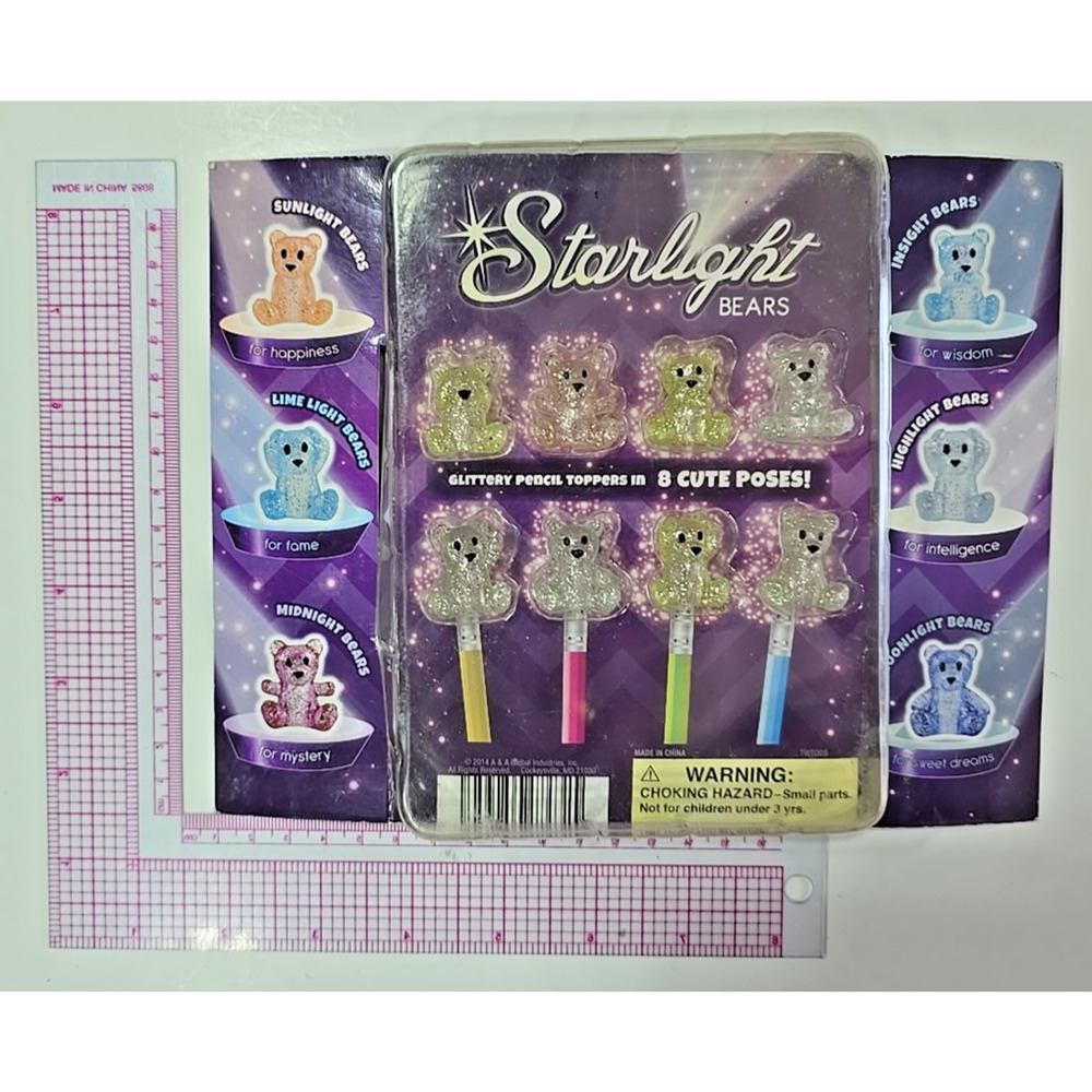 Vintage Vending‎ Display Board Starlight Bears 0691